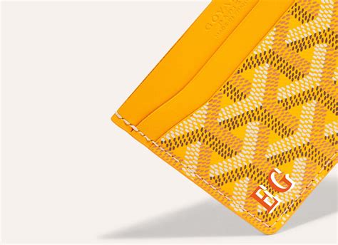 goyard zip coin pouch|Bourbon zipped card holder .